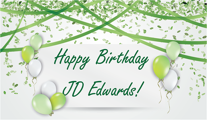Happy Birthday JD Edwards!